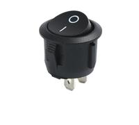 10 PCS Circular Ship type switch with lamp 3 Pin/2 Pin KCD1-105 Second and Third Gear Rocker Switch with Light IDGTTLDF(20mm B 2 F 2 G)