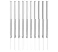 10 Pcs Clay Needle Tools, Stainless Steel Ceramic Detail Tools, Clay Modeling Sculpture Pro Needle for Polymer Clay Pottery Sculpting Tool
