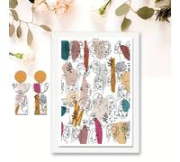 10 Pcs Clay Transfer Paper for DIY Art Crafts, Creative Beauty Girls Face Water Polymer Clay Transfer Paper Sheets for Polymer Clay Jewelry Earrings Making Supplies 5.82X3.93 inch