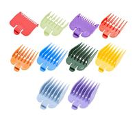 10 Pcs Clipper Guards for Wahl - Multicolor Hair Clipper Guide Combs | Universal Replacement Hair Clipper Limit Comb Set for Most Clippers Trimmers, Professional and Home Use, 1.5mm to 25mm