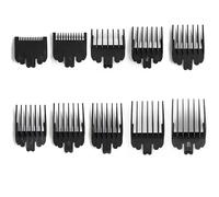 10 PCS Clipper Guards, Hair Clipper Comb Replacement Guards Set, Compatible with Wahl and Most Clippers, 10 Sizes for Various Hair Trimming Lengths, Durable Accessories for Home and Professional Use