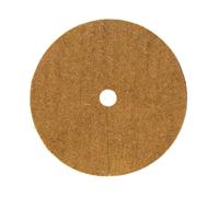 10 PCS Coco Coir Mulch Rings - Natural Fiber Tree Protector Mats, Control And Soil Moisture Retention, Garden And Lawn Tree Plant Covers, Prevent Frost Damage, Eco-Friendly Plant Care For
