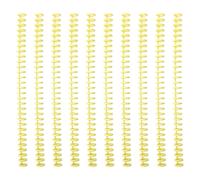 10 Pcs Comb Binding Spines Spirals Binding Coils Easy to Open and Close for Student Teacher Combs