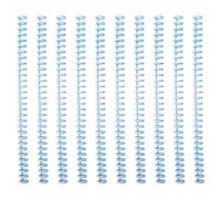 10 Pcs Comb Binding Spines Spirals Binding Coils Easy to Open and Close for Student Teacher Combs