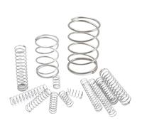 10 Pcs Compression Spring, 304 Stainless Steel, 18mm OD, 3mm Wire Diameter, 35mm Free Length