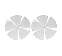 10 PCS Conical Exhaust Valve Filter Cotton for Zehnder Helios Maico Ventilation Systems, G4 Grade Synthetic Flannelette Air Vent Filter Replacement, 180mm x 125mm Conical Dryer Exh