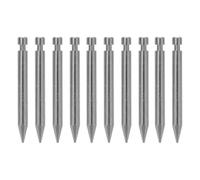 10 Pcs Copper Earring Display Rack Nails Wall Mount | Black Finish, Simple Compact Build, Easy Installation, Safe Holding for Stud Earring Use