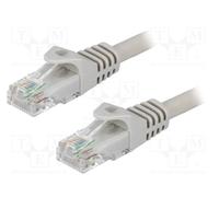10 pcs : CP2062U - Patch cord, U/UTP, 6, stranded, CCA, PVC, grey, 3m