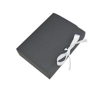 10 Pcs Craft Large Packaging Handmade Bridesmaid Proposal Gifts Box Birthday Party Favor Paper Cardboard Boxes(Schwarz,13x11x3.5cm)