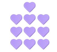 10 Pcs Creative Bookmarks PU Leather Bookmarks for Book, Purple