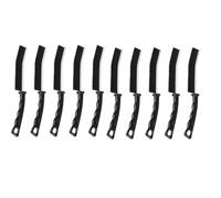 10 Pcs Crevice Cleaning Brushes Bathroom Tile Groove Gap Cleaning Brush Stiff Bristle Deep Cleaning Tool Heavy Duty Hard Bristles Gap Scrubber for Window Tracks Narrow Corners Car Interiors