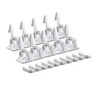 10 Pcs Cupboard Locks for Children, Child Locks for Kitchen Cupboards, Cupboard Locks, Child Locks, Child Locks for Drawers, No Drilling & No Tools Required, for Drawer Kitchen Closet Latches