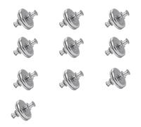 10 Pcs Curtain Magnets, Magnetic Curtain Clips with Strong Hold,Light Leakage Prevention Keep Curtain Closed, Light Leakage Prevention for Bedrooms and Home Offices, Set of 10 Pairs with 20mm Size