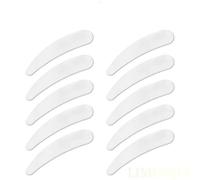 10 PCS Curved Cosmetic Mini Plastic Spatulas Scoops Tip Spatulas, for Facial Cream, DIY