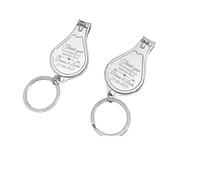 10 Pcs Custom Nail Clipper Keychain with Bottle Opener, Wedding Shower Favors Bulk for Party Wedding Favor, Baby Shower Souvenir Gifts for Guest,Souvenir Key Holder Wedding Gift For Guests,custom,10