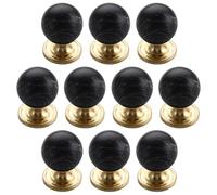 10 pcs Cute Ceramic Cabinet Knob 25mm Drawer Knobs, Single Hole Pulls Handles for Kitchen Bedroom Cupboard Dresser Wardrobe Handle Nursery Unique Cabinet Decor Hardware
