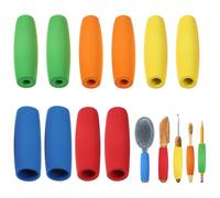 10 pcs Cutlery Padding Grips Foam Grip Tubing Foam Tubes Grip Aid Handle Utensils Tools for Disabled Elderly