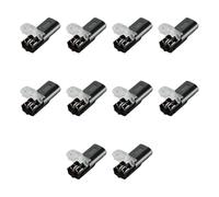 10 Pcs D2 Electrical Wire Low Voltage Wire Connectors Quick Dual Wire Terminal Led Solder-Free Wire Connectors Electrical Wire Connectors