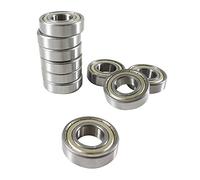 10 Pcs Deep Groove Ball Bearing Metal Double Shielded Steel Bearings 12mm x 32mm x 10mm