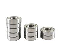 10 Pcs Deep Groove Ball Bearing Small Bearing Iron Cover Bearing 8mm x 28mm x 9mm, 638ZZ Bearing Steel Z1