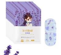 10 Pcs Deluxe Heated Eye Mask With Lavender Essential Oil for Stress Relief, Dry Eyes and Improved Sleep - Aromatherapeutic Steam Self-Heating Gift Set for Everyone
