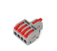 (10 pcs) DF-12 DF-13 DF-14 DF-15 Splicable Model Duplex Cable Splitter 1 in 2/3/4/5 out Colourful Handle Connector(DF-14 Red)