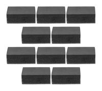 10 Pcs Disposable Shoe Wipes for Leather Dress Shoes and Boots Black | Quick Shine, Easy Cleaning, Plastic Applicator Cloths, for Men, Professionals, Home Use and Interviews