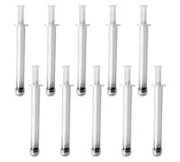 10 Pcs Disposable Suppository Applicator Portable Smooth Vaginal Applicators Individually Packing Lube Applicator Injectors for Liquid Gel Paste Essential Oil