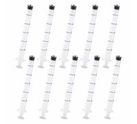 10 PCS Disposable Vaginial Applicators Individually Wrapped Lube Applicator Syringes 5g Lubricant Applicator Syringe for Women Care Cleaning Tools
