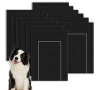 10 Pcs Dog Nail Scratch Board Sandpaper Replacement, 35 * 25cm Scratchboard Sheets Dog Scratcher Pad Replacement Sand Paper for Pets Nail Care