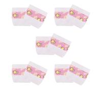 10 Pcs Doll Diapers for 14-18 Inch Dolls, Sweet Realistic Doll Baby Diapers Accessories for 35 43 45cm Dolls Reusable Pink Doll nappies Promotes Empathy, Gifts