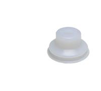 10 Pcs Double Layer Pneumatic Suction Cups with Large Head, Silicone Suction Cups for Vacuum Components, White and Red DP Mechanical Hand Suction Cups (DP-S06,Red Color)
