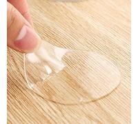 10 Pcs Double Sided Adhesive, Transparent Round Mounting Fixing Adhesive Sticker Silicone Waterproof Suction Cup Auxiliary Stickers