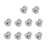 10 Pcs Dowel Centre Point Set 6/8/10/12mm for Wood Timber Marker Hole Alignment, Tenon Joint Centering Pins with Steel Tips(12mm)