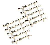 10 Pcs Drawer Knobs Handle Pulls Knob Drawer Handle Wardrobe Knobs, Kitchen Cabinet Knobs Cupboard Door Knobs Drawer Dresser Pull Handles(Gray)