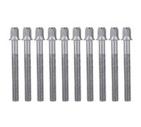 10 Pcs Drum Tension Rod Drum Tight Screws Metal Screws Rods Bolts Percussion Replacement Hardware Spare Accessory Percussion Replacement Accessory Hardware