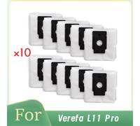 10 Pcs Dust Bags for Verefa L11 Pro Vacuum Cleaner - Multi-Layer Filtration, Non-Woven, Easy to Replace, High Capacity