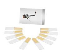 10 Pcs Eb Alto Saxophone Reeds Strength 2.0 2.5 3.0 Saxophone Reed Woodwind Instrument Accessories Saxophone Repair Parts (Color : 2.0)