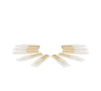 10 Pcs Eb Tenor Saxophone Reeds Strength 2.5 Woodwind Instrument Saxophone Parts Accessories Sax Reed