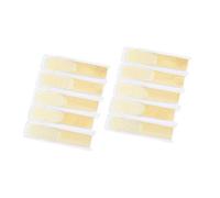 10 Pcs Eb Tenor Saxophone Reeds Strength 2.5 Woodwind Instrument Saxophone Parts Saxophone Repair Parts