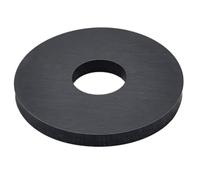 10 Pcs EPDM hollow flat gasket, 8x30x2mm