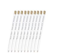 10 Pcs Eraser Pencil for Artists, Highlight Wooden Rubber Pencil with Eraser, Sketch Precision Pencils for Sketching Charcoal, Drawing, Sketching, Shading, Drafting