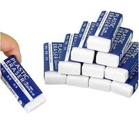 10 Pcs Eraser White Erasers Multipack Rubbers Erasers for Kids on School, Office, Kids, Adults,Classic Latex Free Plastic Rubber