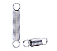 10 Pcs Extension Spring 304 Stainless Steel, 0.8mmx7mmx20mm, Tension Spring with Dual Hook
