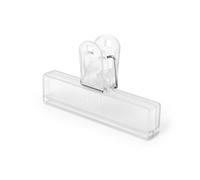 10 Pcs Extra Large Plastic Bulldog Clips Paper Documents Filling Binder 10cm Long Clamp (Clear)