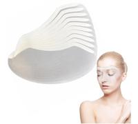 10 Pcs Eye Shield After Surgery - Transparent Plastic Face and Eye Protector for Cataract Recovery, Microblading, Permanent Makeup, Eyelash Extensions, Shower and Haircut Use