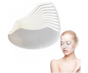 10 Pcs Eye Shield After Surgery - Transparent Plastic Face and Eye Protector for Cataract Recovery, Microblading, Permanent Makeup, Eyelash Extensions, Shower and Haircut Use