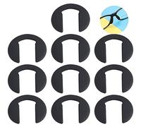 10 Pcs Eyeglass Nose Pads U Shape Anti-slip Nose Pad Silicone Stick on Pad Eyeglass Sunglasses Eye Glasses Accessories