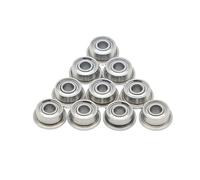 10 PCS F683ZZ 3x7x3mm Metal Shielded Flanged Ball Bearing Accessories(F6000ZZ 10X26X8)
