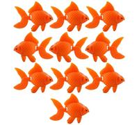 10 Pcs Fake Fish Artificial Aquarium Fishes Artificial Floating Fishes Plastic Moving Fish Ornament Decor Tank Terrarium Decoration for Aquarium Fish Tank